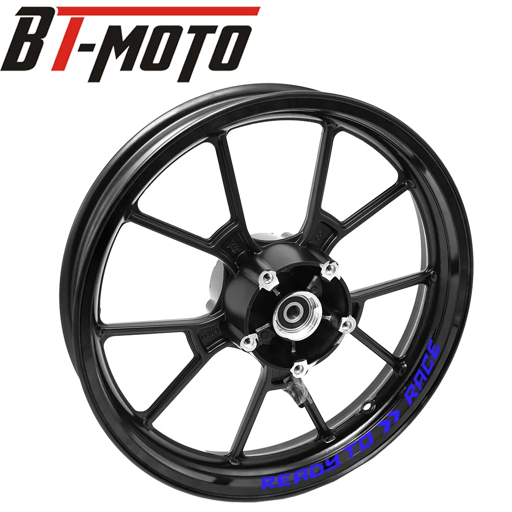 

For KTM DUKE 200 390 690 1090 1190 1290 RC8 Motorcycles Wheel Stickers Reflective Rim Moto Stripe Tape Reflective Sticker