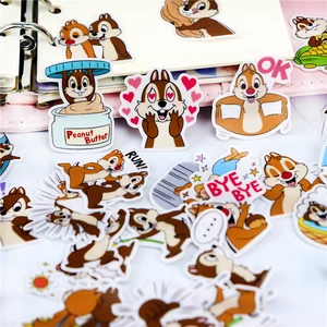 40 шт милые красочные наклейки белки Brothers Handbill стикеры самодельные акварельные нарисованные вручную наклейки для ежедневного скрапбукинга