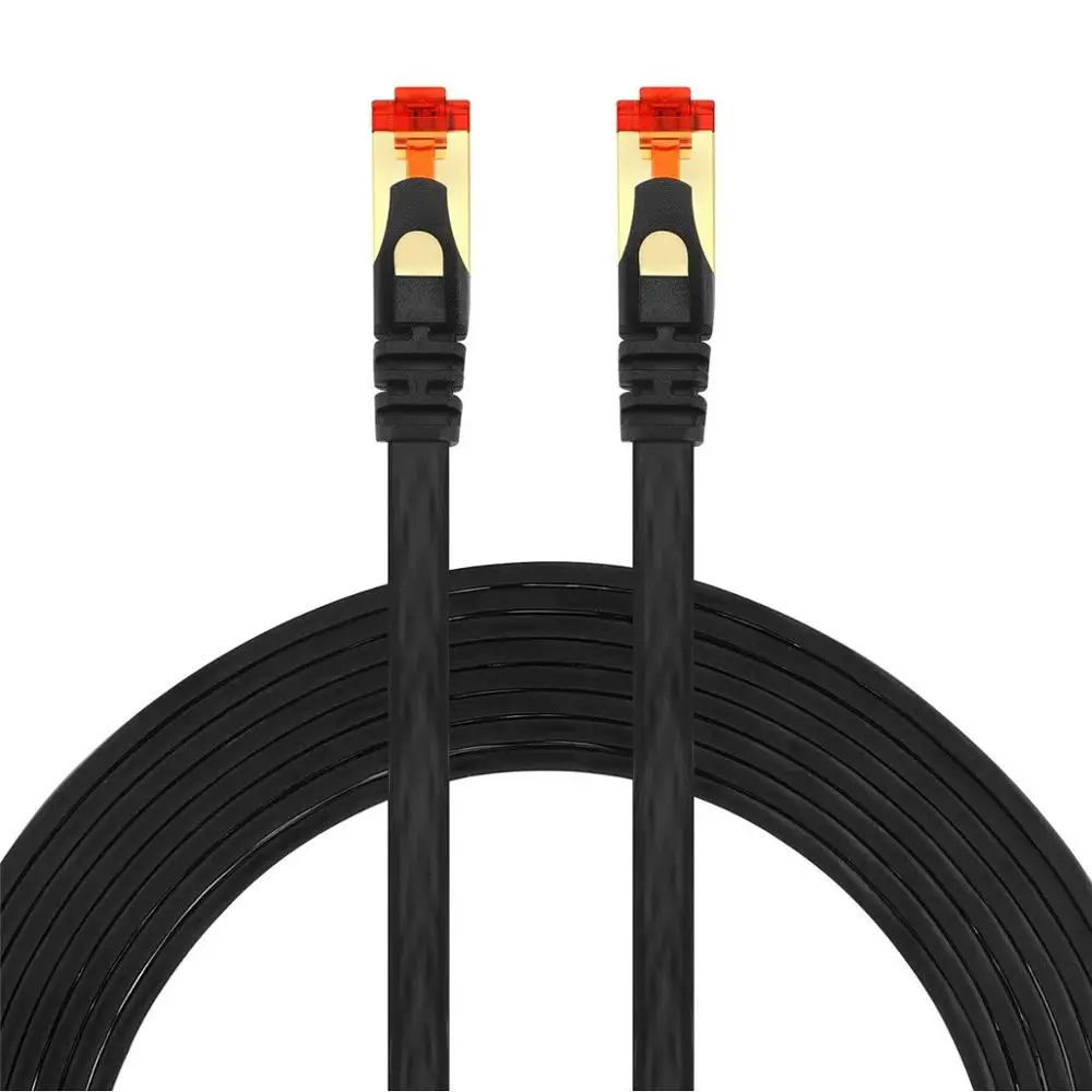 Плоский Ethernet Кабель CAT6 RJ45 Lan сетевой гигабитный соединительный кабель