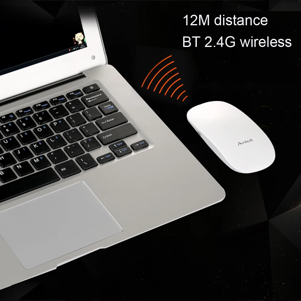 Новинка тонкий Optoelectronic мышь телефон GSM GPRS TF SIM бесплатно Bluetooth dialer 12 M 2,4G Беспроводные Мини Сотовые телефоны