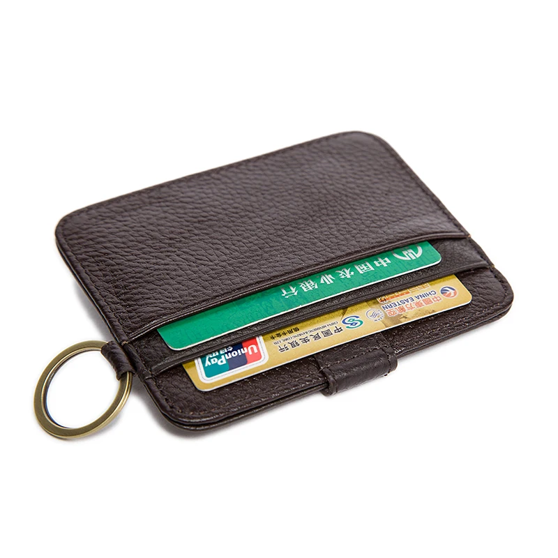 WESTAL Органайзер Для Хранения Карт Натуральная Кожа Держатель Карты Короткие