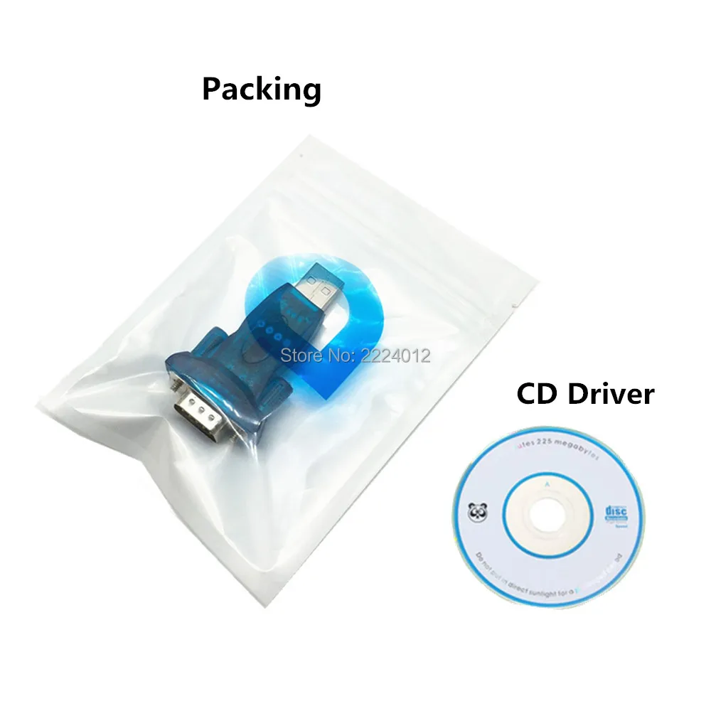 USB 2 0 к RS232 последовательный преобразователь 9 Pin адаптер оригинальный PL2303 DB9