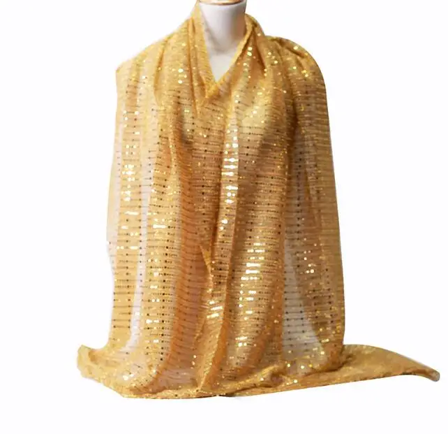 

N8 10pcs High quality lurex glitter shimmer pleated scarf crinkle hijab shawl wrinkled maxi headscarf shawl