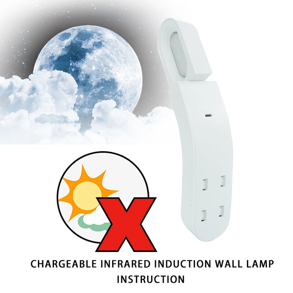 USB портативные современные светодиодные Настенные светильники прикроватная