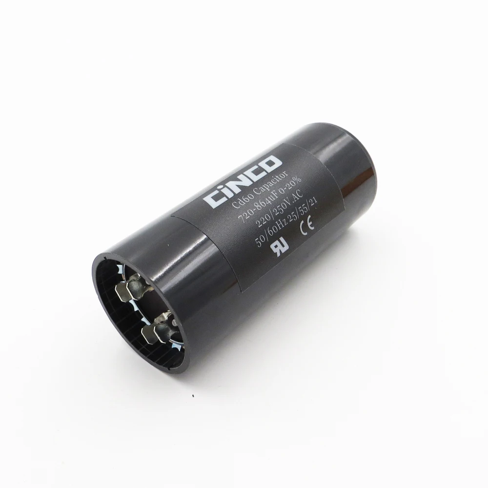 720 864 мкФ 220V 250V 275V CD60 моторный запускаемый конденсаторов на колесах Электрический