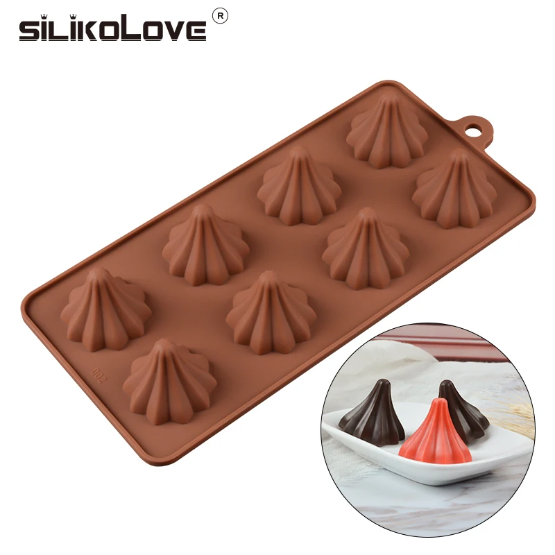 SILIKOLOVE 8 полость силиконовая форма для шоколада Сделай Сам еда Силиконовые Конфеты Bkaing формы украшения для кексов форма для выпечки