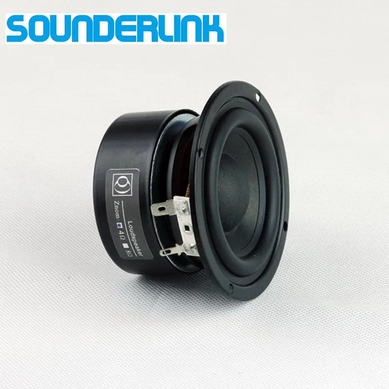 2 шт./партия Sounderlink audio labs 3 ''25 Вт HiFi сабвуфер низкочастотный динамик с басами динамик 3 дюйма 30 Вт полный диапазон