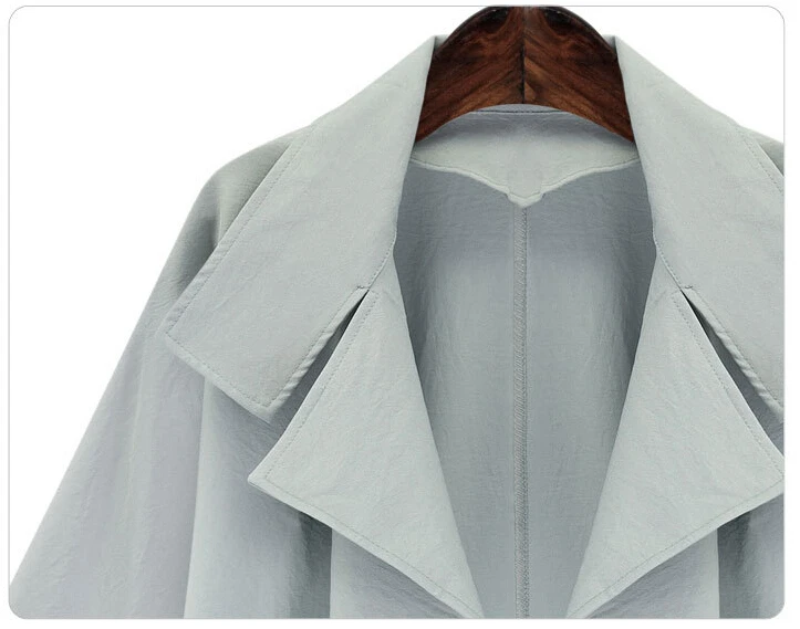 Новинка 2016 осенне зимний модный женский плащ свободный темпераментный кардиган