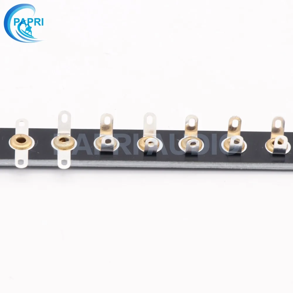 

PAPRI 10PCS 26Post Audio Tube Amplifier Tag Strip Turret Board Tag Board Wiring Planes