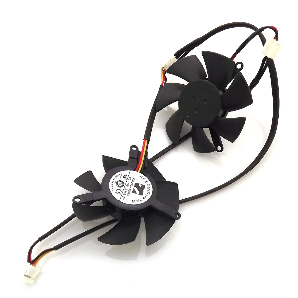 FS1250 A1053A 12V 0.19A 45 мм 39x39x39 3 провода 4Pin для MSI N430GT 520GT 610GT 620GT 630GT V5 Вентилятор Охлаждения