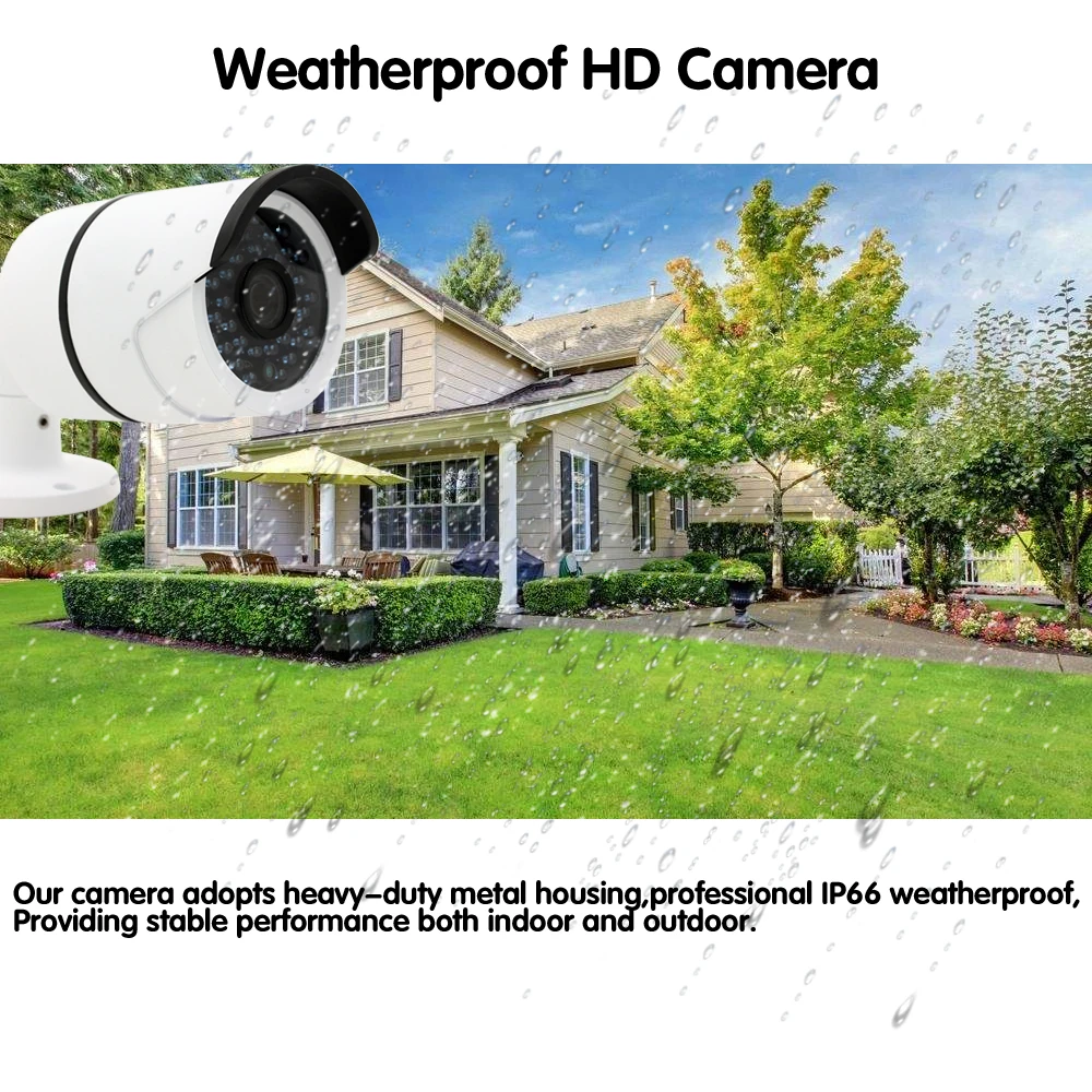 16CH CCTV Система HDMI 1080P выход AHD DVR 16 шт. 1.3MP ИК наружная безопасность ночного видения