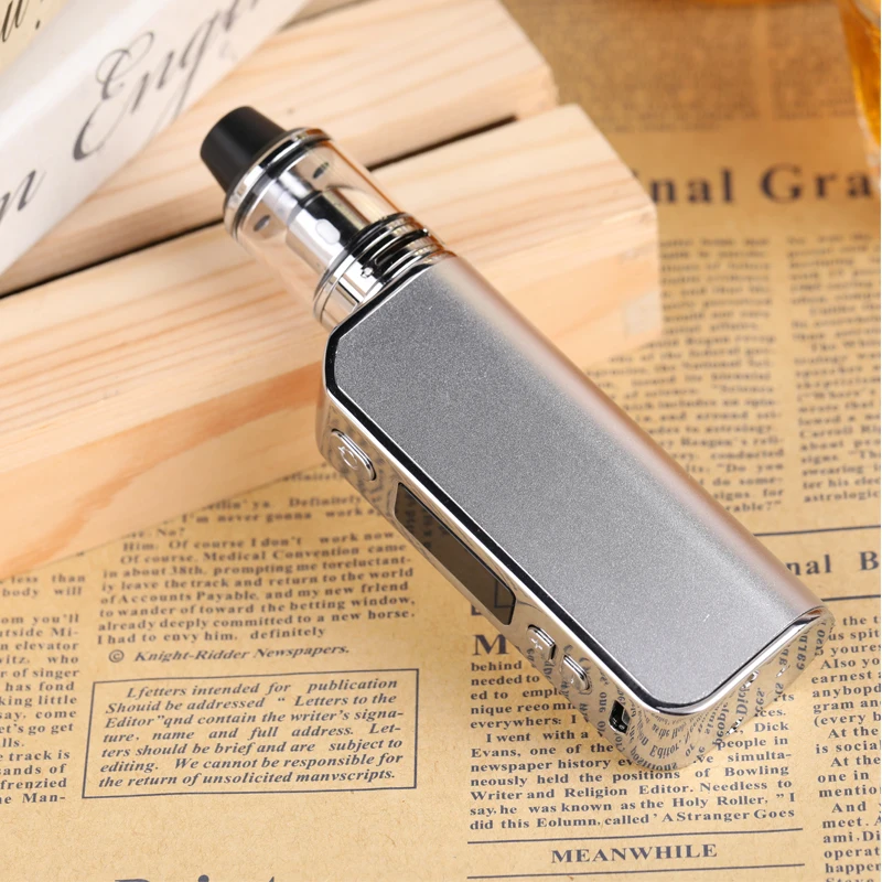 Новые 80 Вт электронные сигареты для ящик жидкостей mod kit vaper электронной в виде