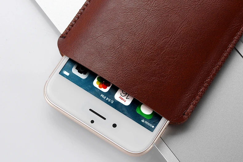 SZLHRSD ультра-тонкий рукав чехол, Винтажный чехол из микрофибры для Apple iPhone XS XR 8 7 Plus 6s