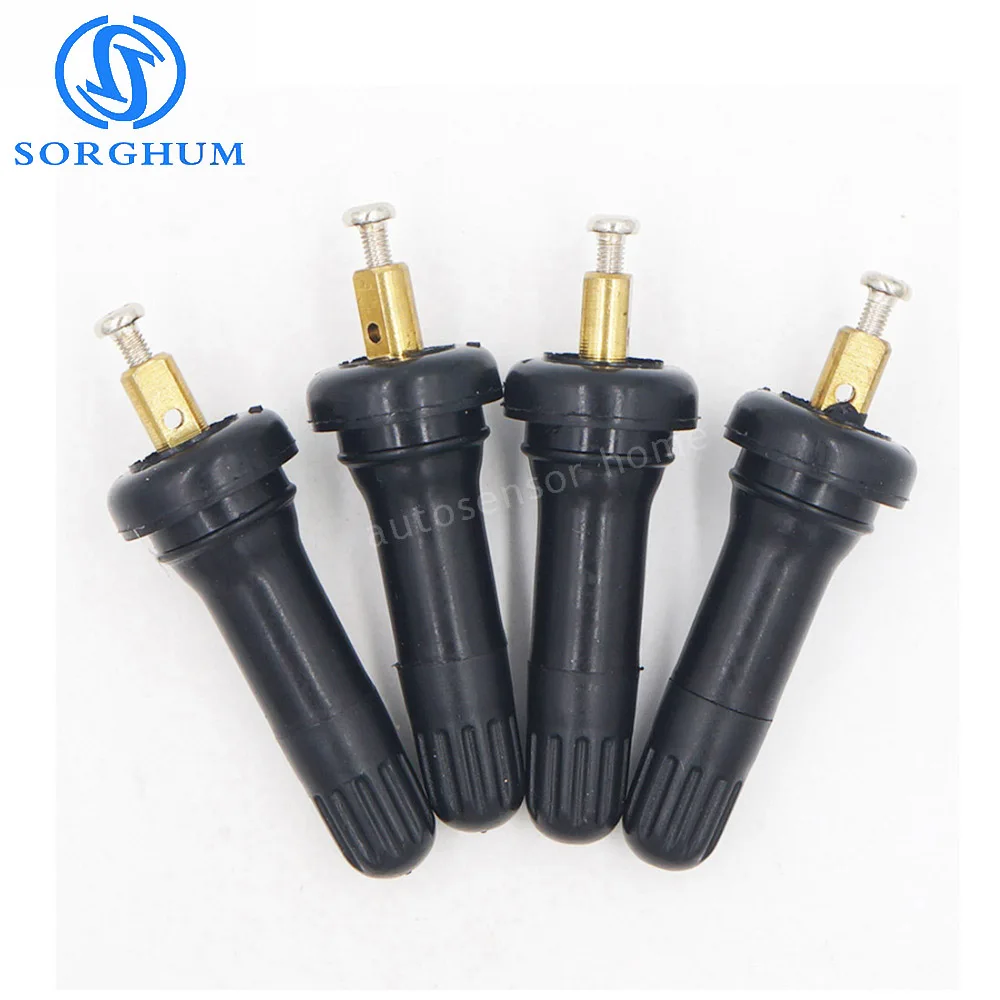 

4pcs SORGHUM TPMS Tire Valves pneu For Buick Regal Tubeless Valve Tyre Pressure Monitoring System Sensor Stem 52933-C1100