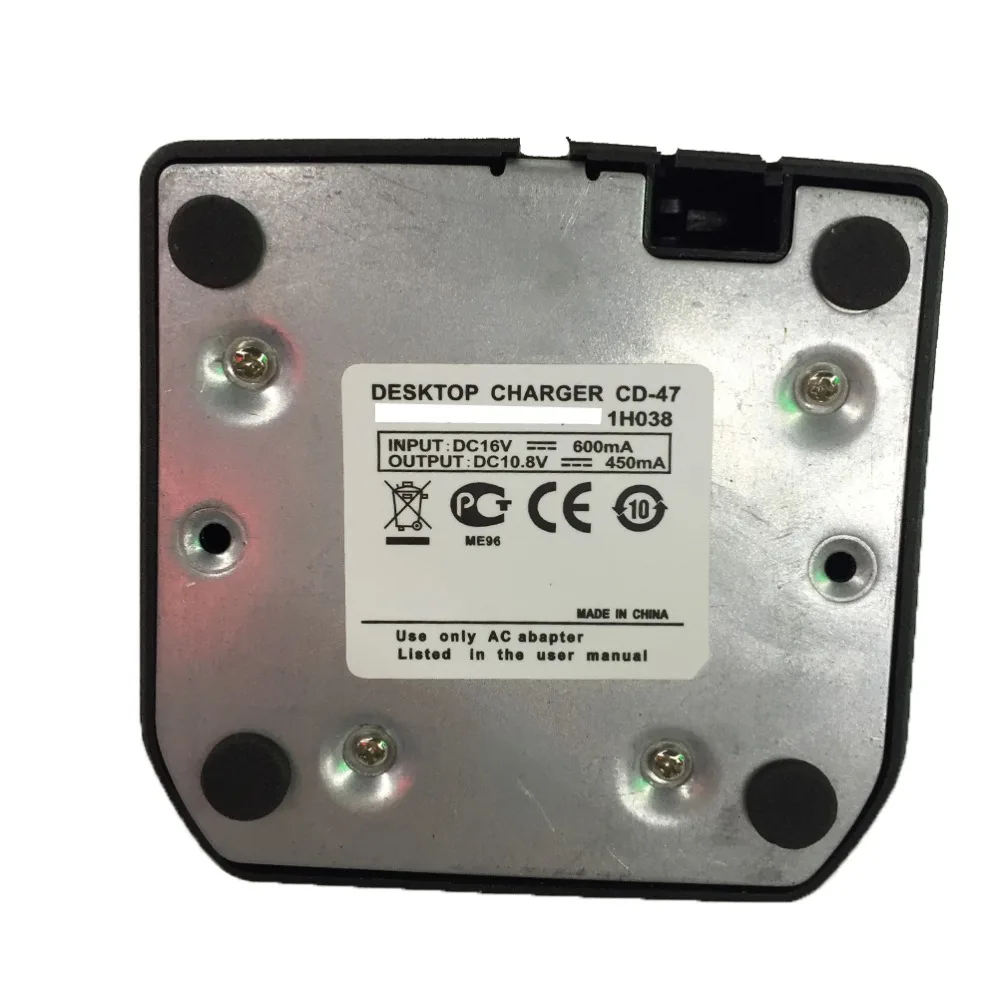 Супер качество 2-стороннее радио зарядное устройство док-станция настольное