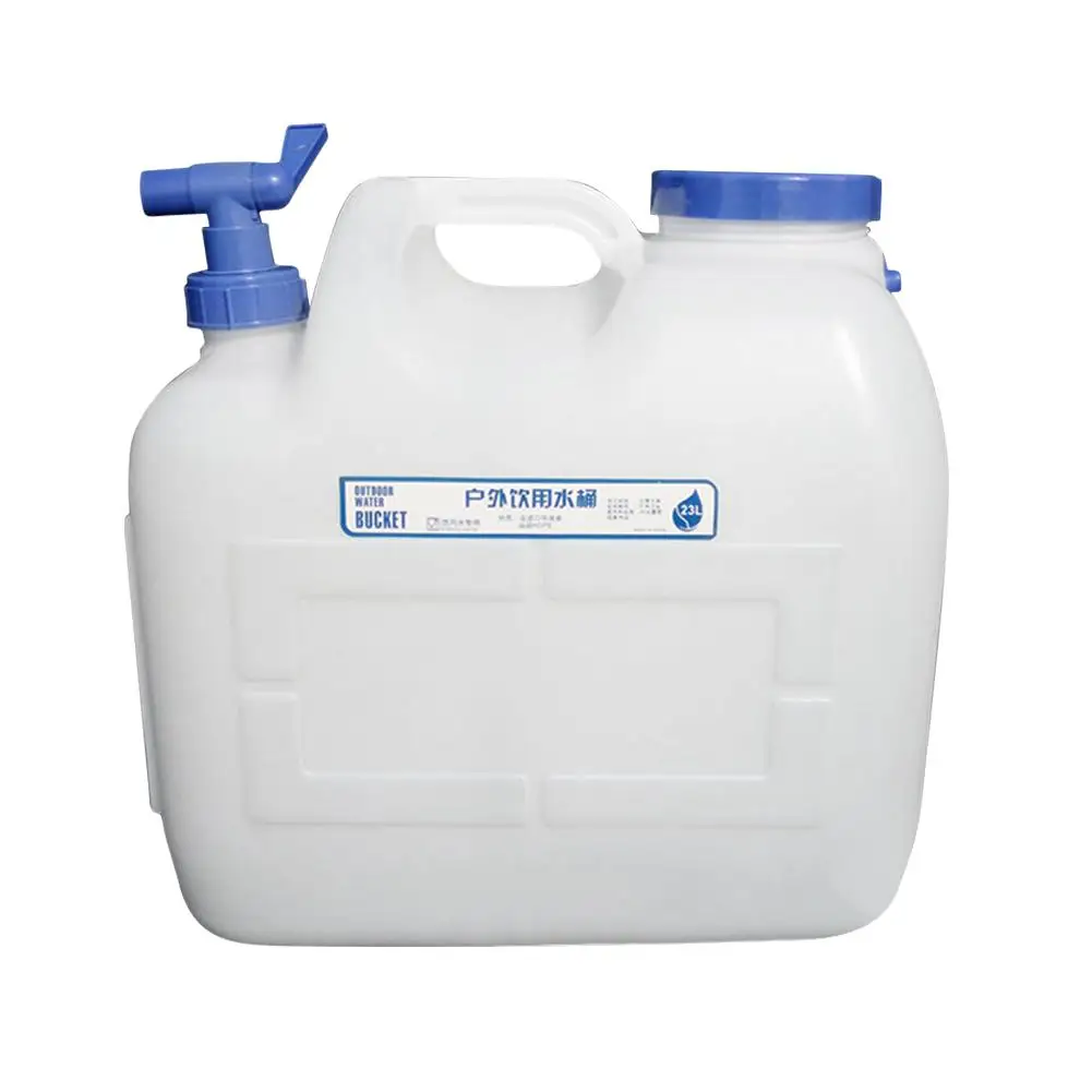 23L складное ведро для автомобиля герметичная наружная BPA бесплатно многоразовая пластиковая питьевая вода большой рот бутылка кувшин контейнер автомобильные аксессуары