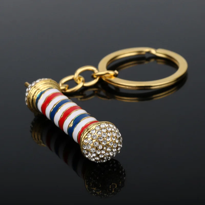 Декоративные брелки для ключей парикмахерская расческа в подарок ножницы волос