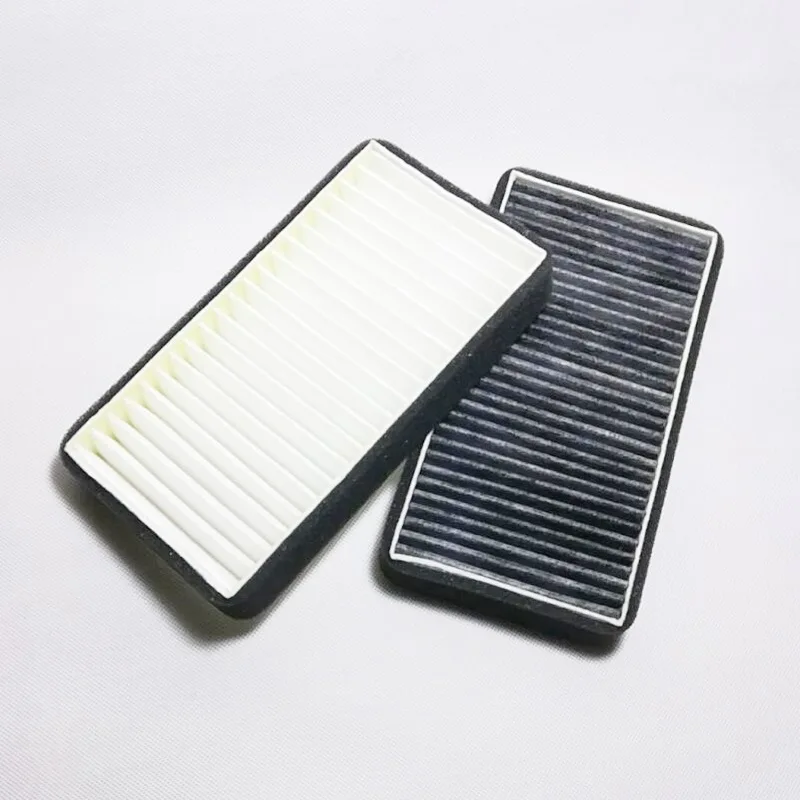black white filters Tonlinker воздушный фильтр с 3 отверстиями для Vw Sagitar CC Passat B5B6B7 Golf Touran audi Skoda Octavia anti-PM2.5 внешний воздушный фильтр - Цвет: black white filters