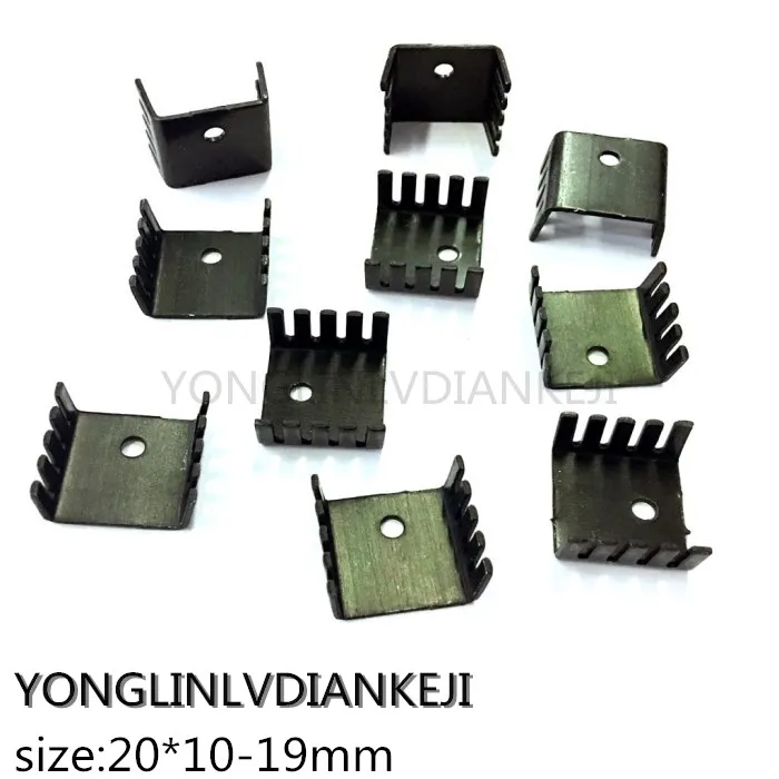 

10pcs Heatsinks 20*10-19mm TO-220Heatsink/Stamping piece heat sink/