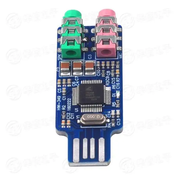 Бесплатная карта памяти USB/внешняя звуковая компьютера/звуковая