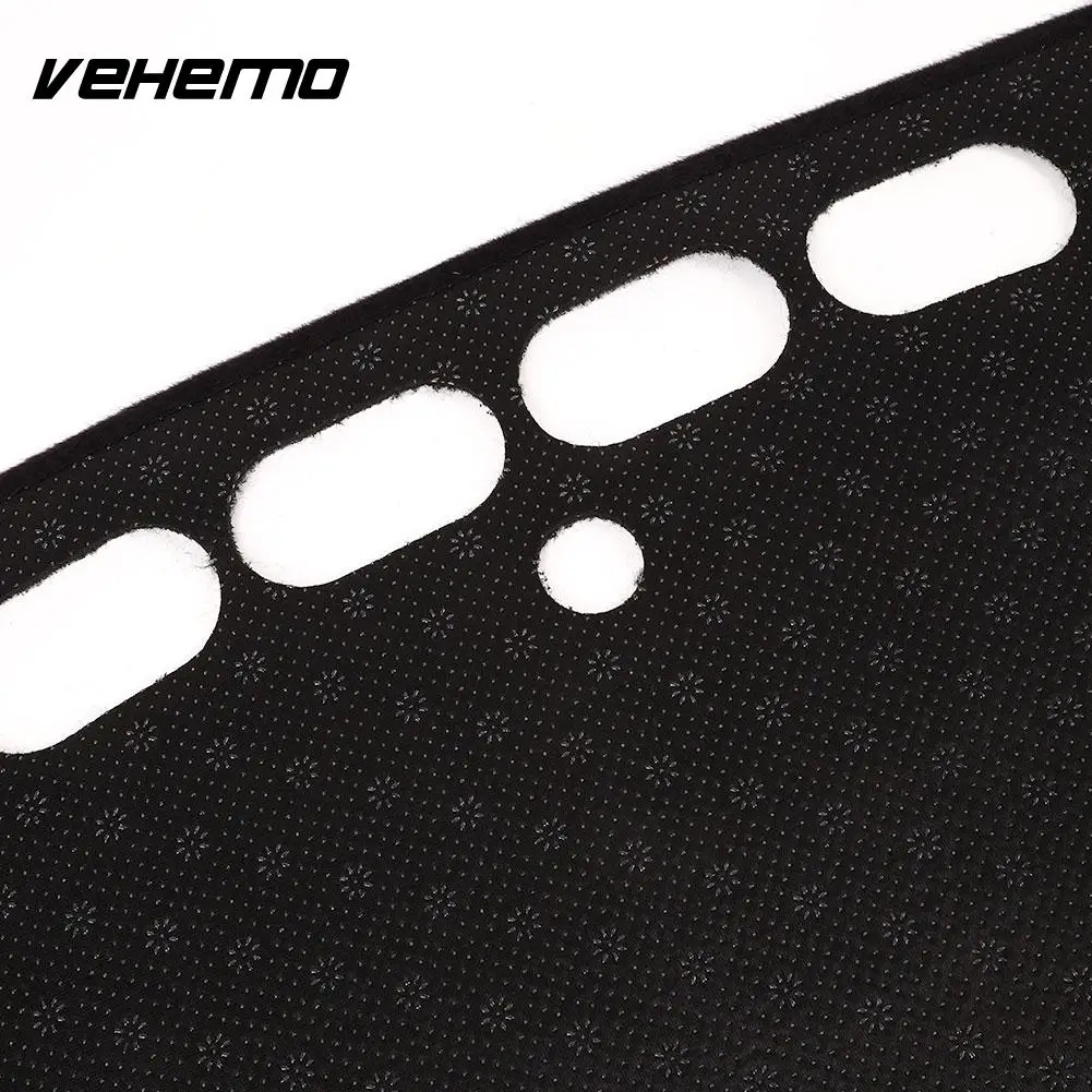 Vehemo Silicone Slip Felt Fabric Sun Cover Pad Dash Mat Dashboard Black Auto Interior | Автомобили и мотоциклы