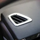 Для Jeep Cherokee KL 2014 2015 2016 2017 2018 ABS пластиковая Автомобильная передняя рамка для вентиляционной решетки