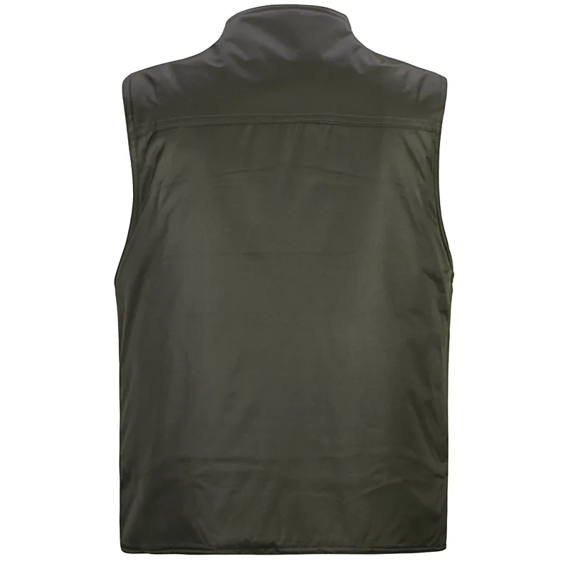 Жилет Мужской флисовый с множеством карманов повседневная безрукавка для