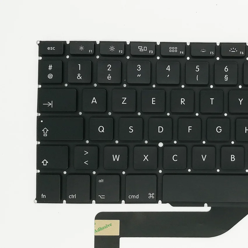 Новая Французская клавиатура AZERTY FR для MacBook Pro Retina 15 4 дюйма A1398 с подсветкой 2012 2013