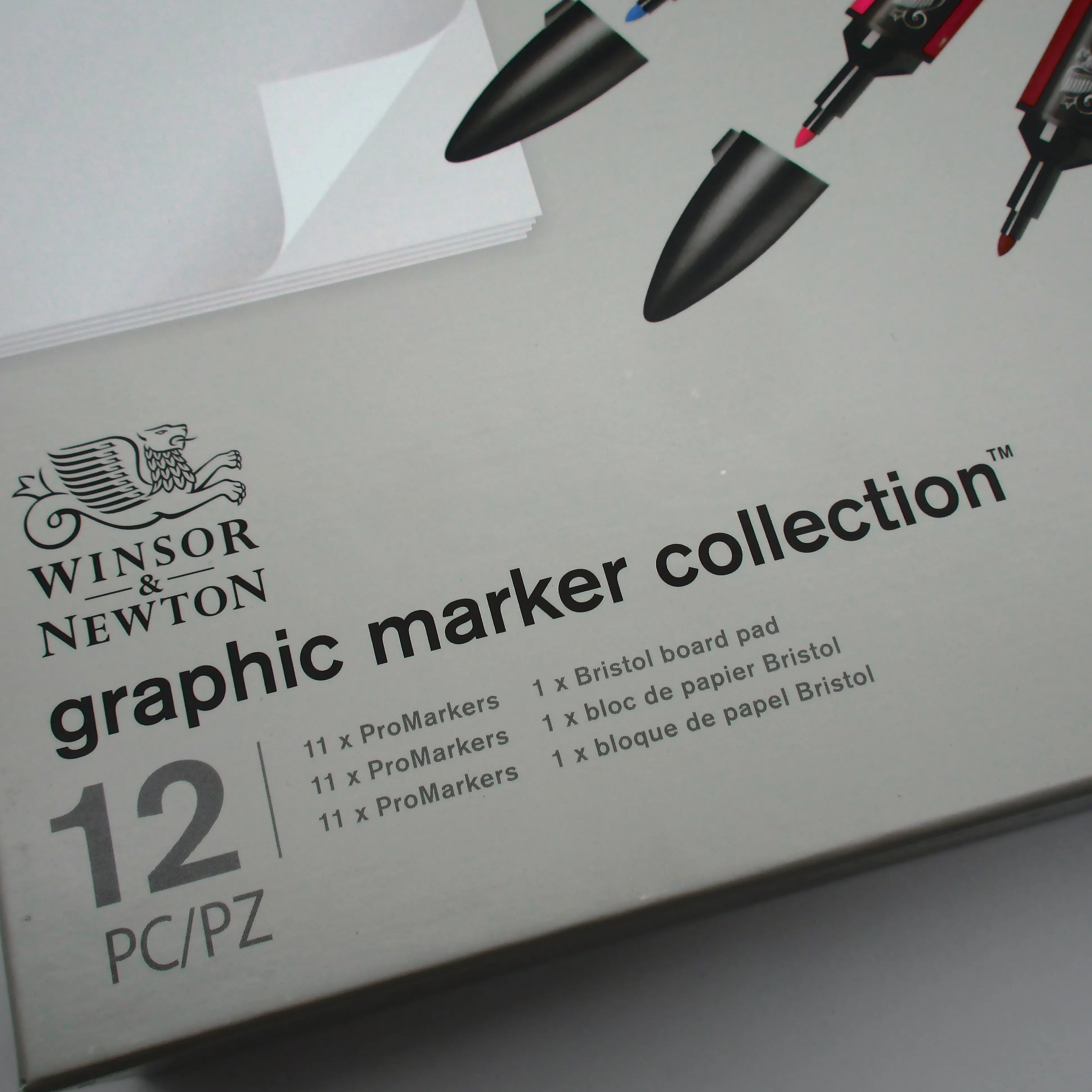 Графические маркеры Winsor & Newton коллекция маркеров Promarker набор листов