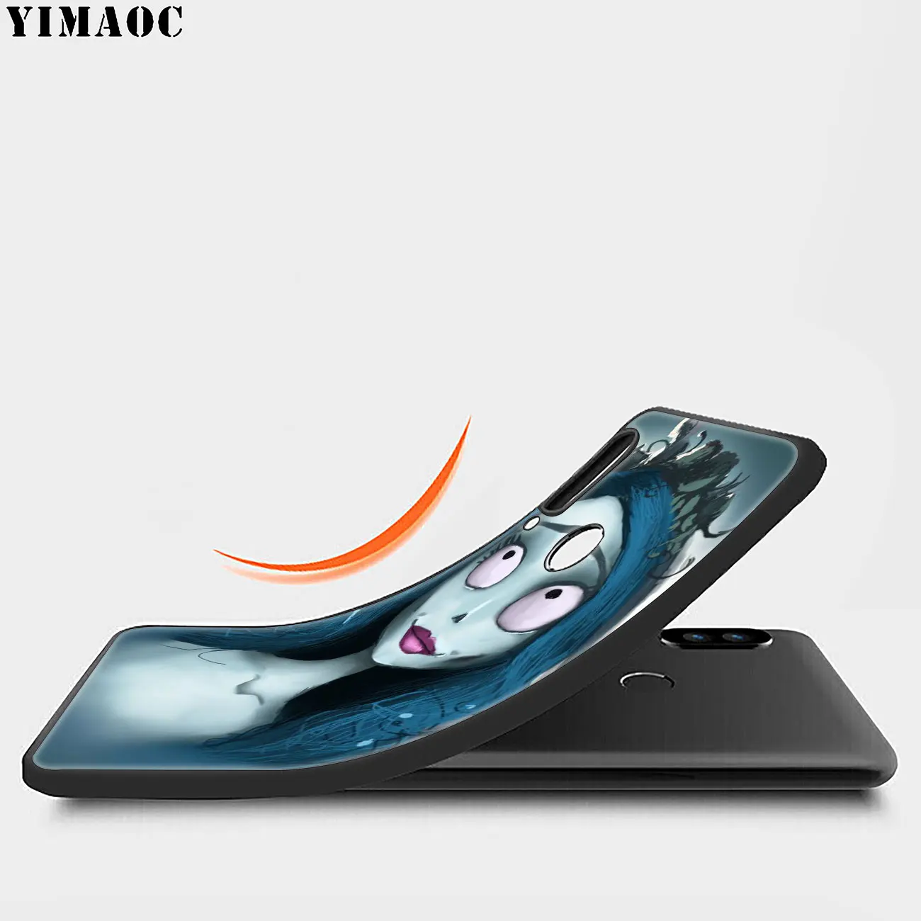 Мягкий силиконовый чехол YIMAOC для телефона с изображением трупа невесты Huawei P20 Pro