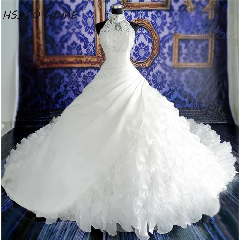 

Белое свадебное платье, бальное платье, свадебные платья, роскошное платье на молнии сзади