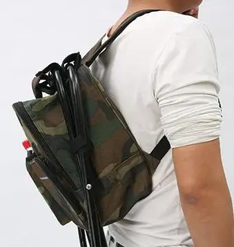 値段 2 In 1折りたたみスツール,ポータブル,キャンプ,ビーチ,旅行,屋外用,2017