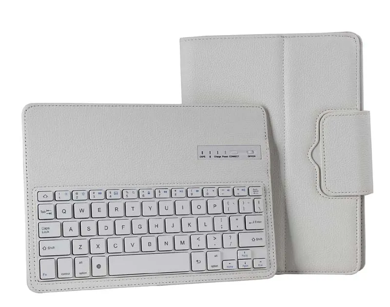 Съемный беспроводной Чехол подставка из искусственной кожи с Bluetooth для