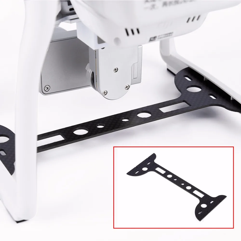 

Защитная пластина для дрона DJI Phantom 3, 3P, 3S, SE, углеродное волокно