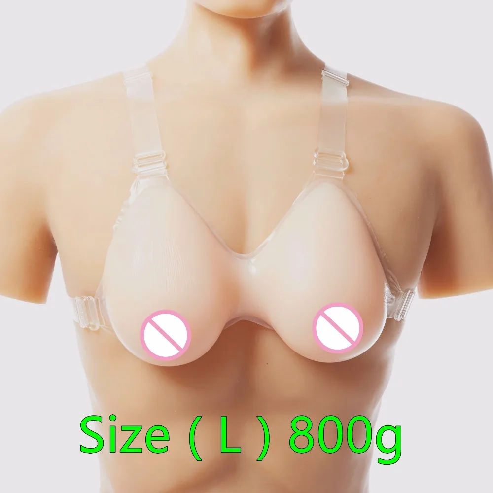 

C cup 800g/Pair Silicone Fake False Breast crossdresser silicone breast form silicone breast chest prosthesis