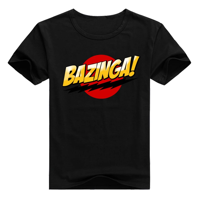 Женская хлопковая Футболка в стиле хип хоп Fahison Camiseta Bazinga повседневная