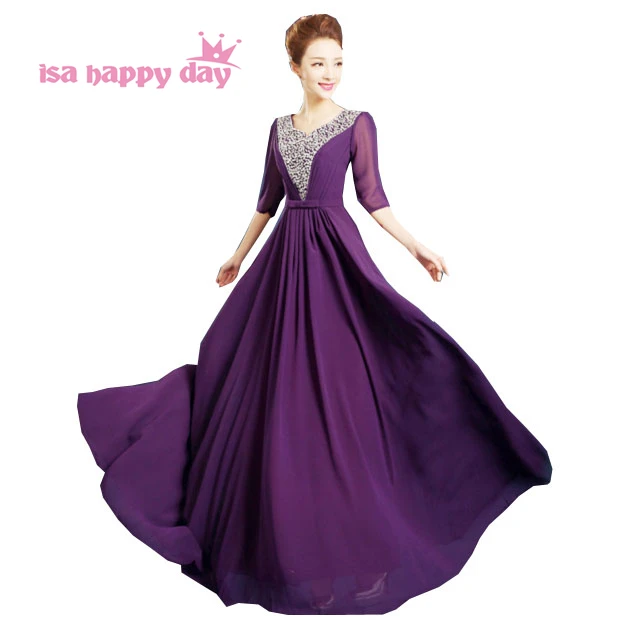 Новое поступление шифоновое женское официальное элегантное платье в пол для