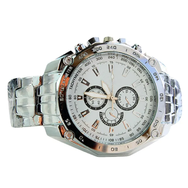 2018 новые часы relogio masculino de luxo шесть стальных игл модные деловые erkek kol saati мужские