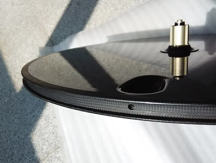 Высокое качество fixed Шестерня Карбон колесная передняя Тройная спица задний диск