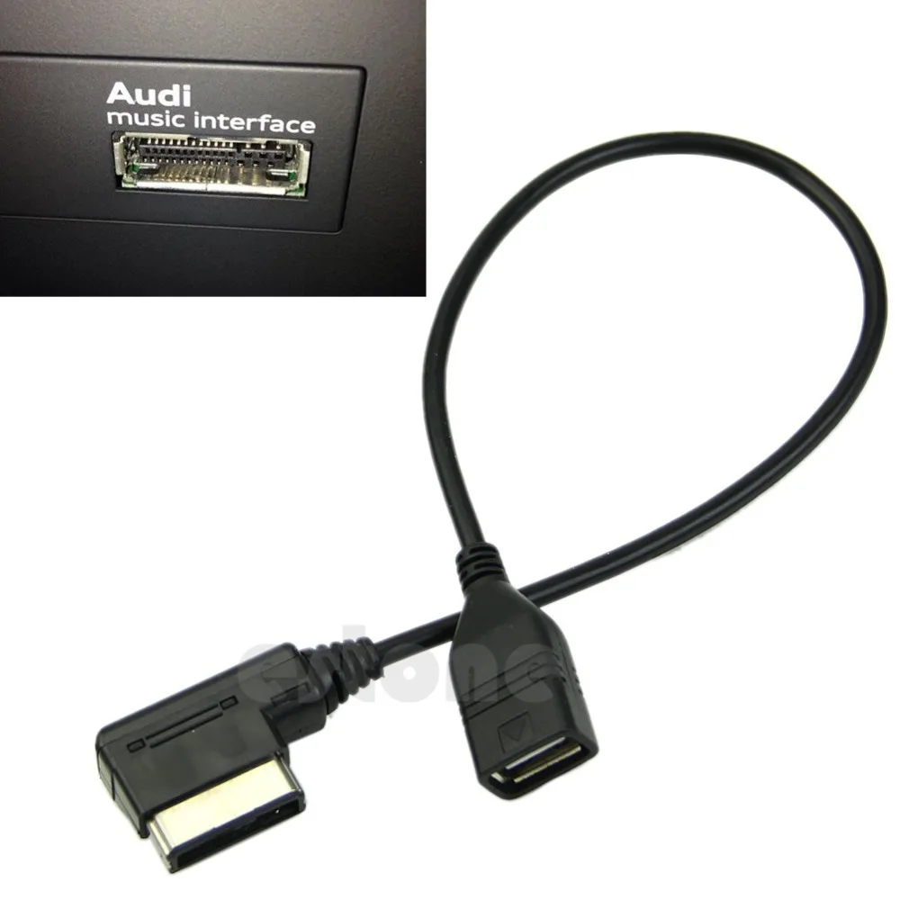 2016 новый музыкальный интерфейс AMI MMI AUX к USB адаптеру кабель флэш-накопитель для Audi
