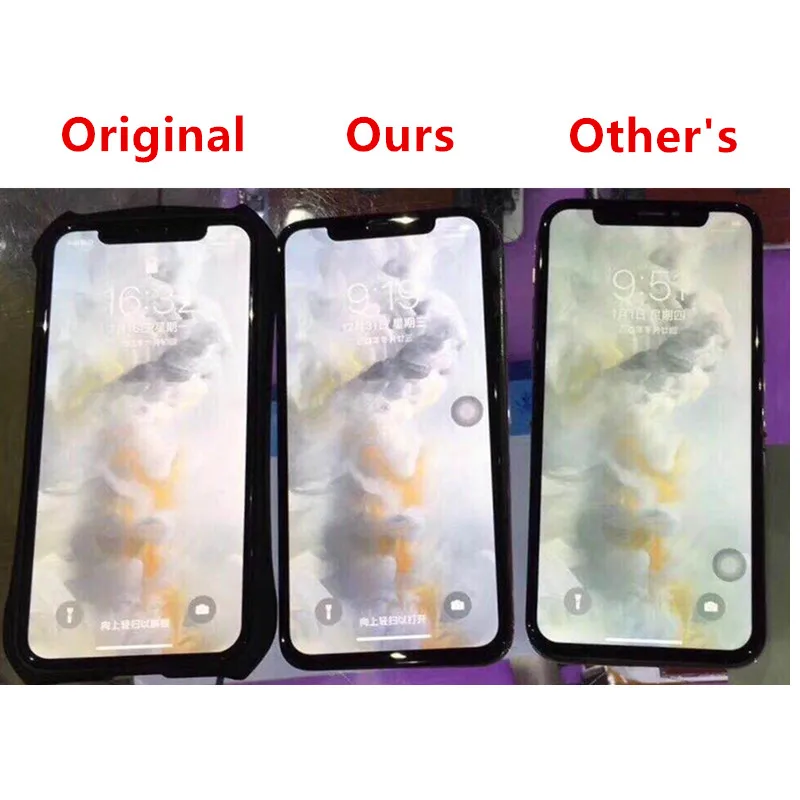 Идеальный 1:1 OEM Oled для iPhone X дисплей с сенсорным экраном дигитайзер lcd сборка хорошая работа для iPhone X