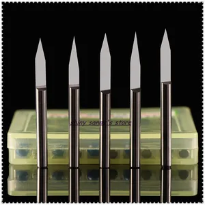 3,175 мм 18 дюйма 15 градусов 0,10,20,3 мм 150115021503 станок с ЧПУ резцы для фрезы Резак по дереву гравировальный станок