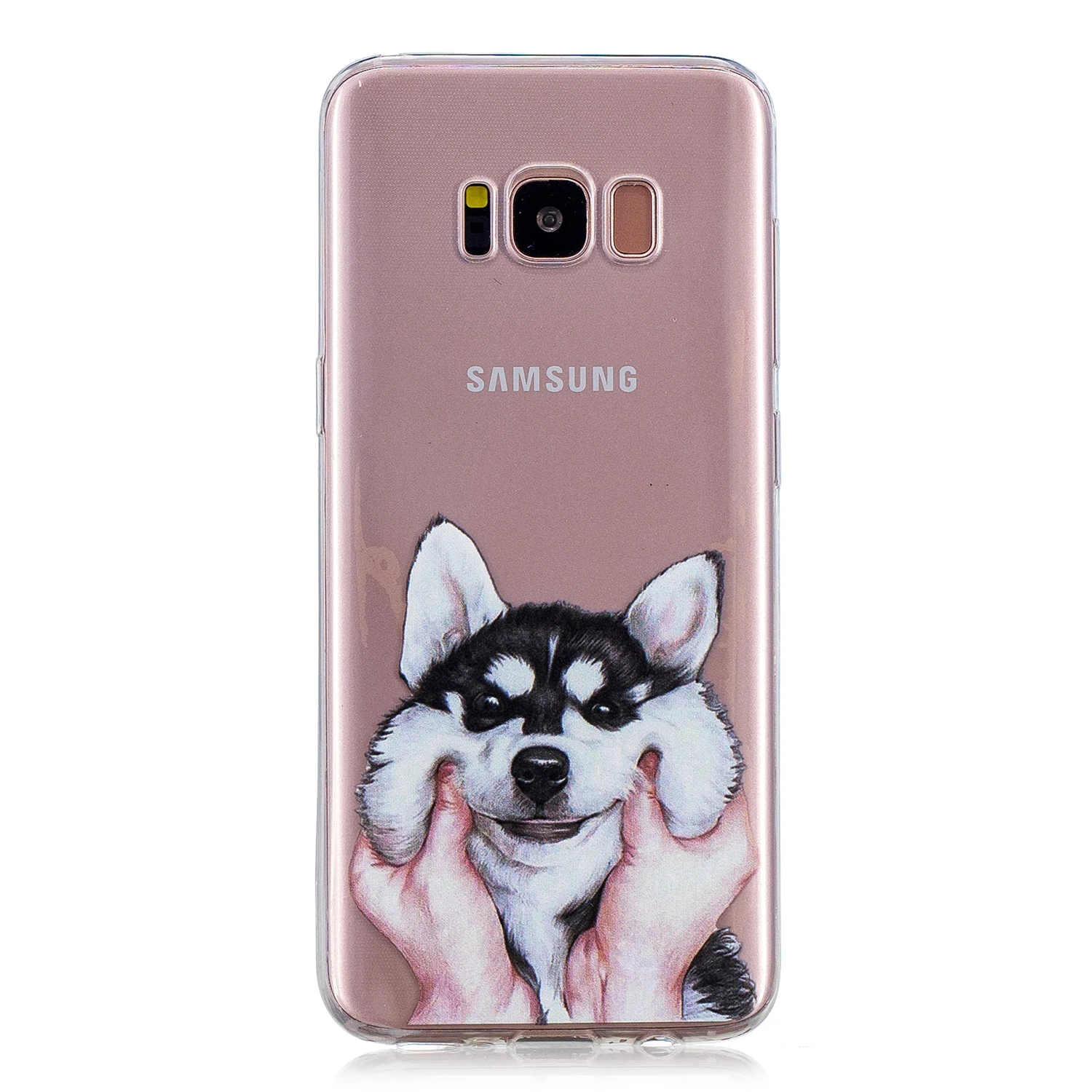 Милый модный силиконовый чехол для samsung Galaxy S8 S 8 G950 мягкая задняя крышка из ТПУ G9500