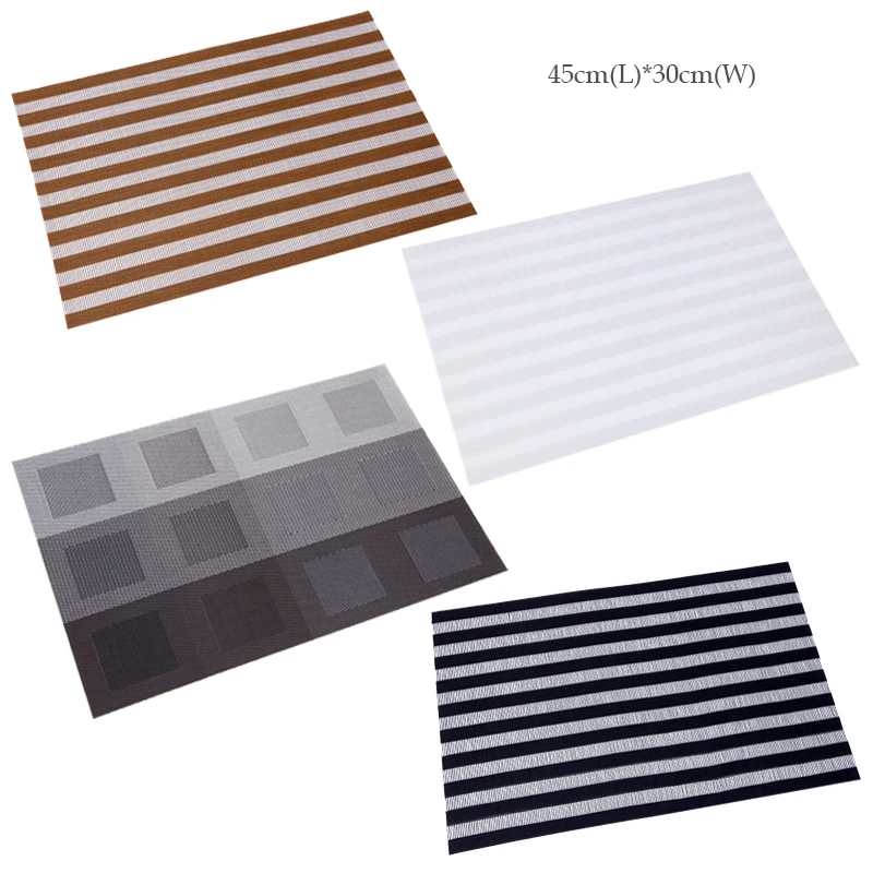 Салфетки для обеденный стол квадратный Нескользящие посуда колодки Изысканный