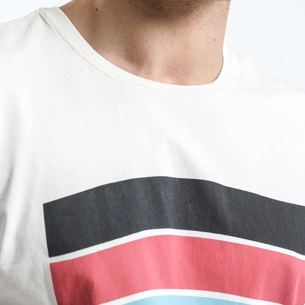 SIMWOOD 2019 летняя футболка Для мужчин Slim Fit 100% натуральный хлопок Винтаж печати топы