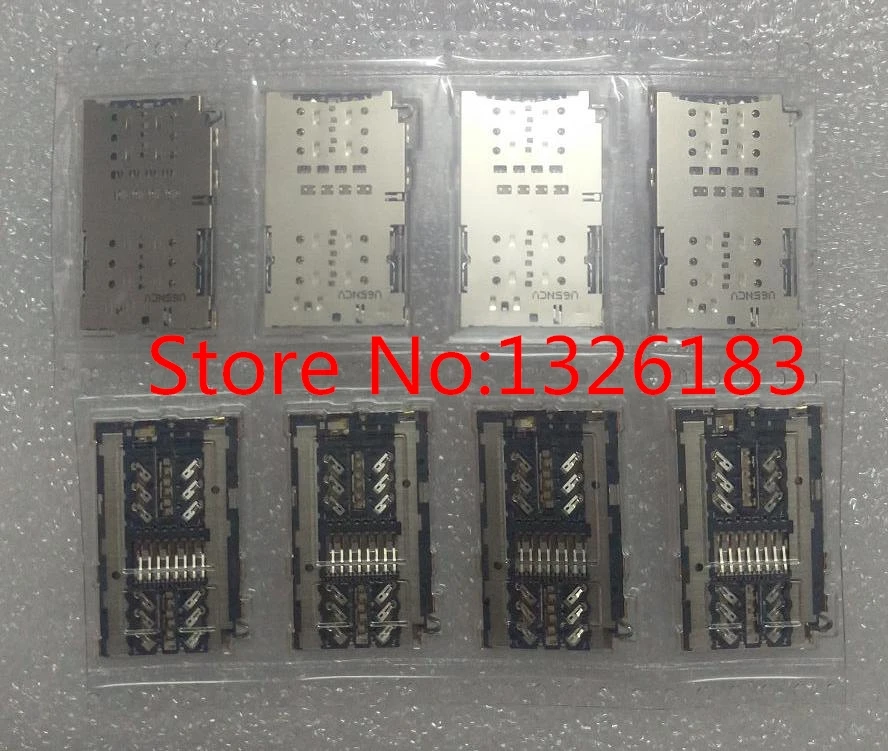 10 шт./Лот оригинальный новый считыватель SIM-карт для Samsung S8 G950 G9500 G950F + plus G955F G9550 |