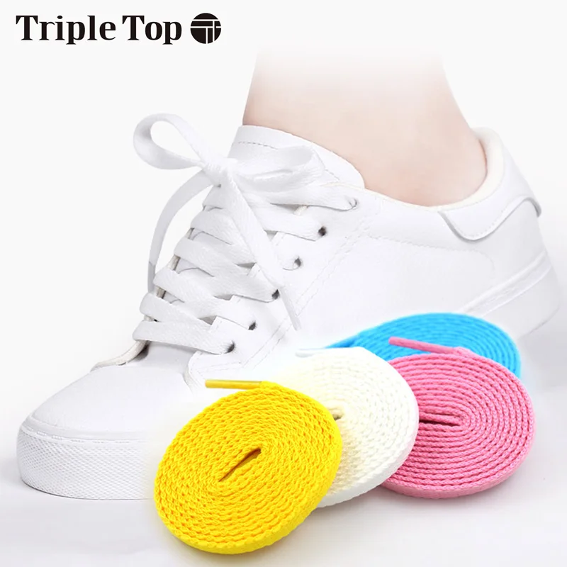 TRipleTop Красочные оригинальные эластичные Прочные шнурки с уменьшением катышков свободные-доказательство Анти-доказательство для шнурков