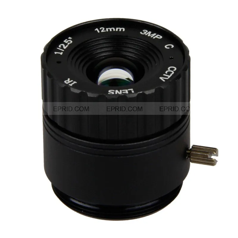 

1/2.5 "12 мм 3MP F2.0 CS крепление CCTV фиксированный объектив для HD-камеры Box