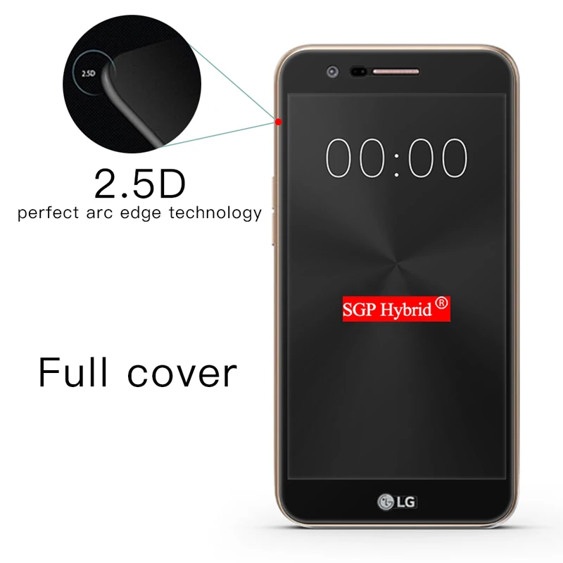 2.5D с уровнем твердости 9 H закаленное Стекло для LG K4 K10 K8 2016 2017 2018 K7 4G M250N X400 K11 Экран
