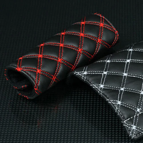 Чехол для ручки переключения передач из искусственной кожи 2 шт./набор |